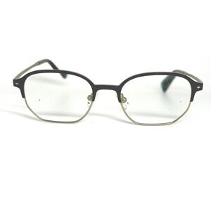 Seraphin Gibbs 8139 Titanium Eyeglasses Frames Gold Black 49-18-145 Japan